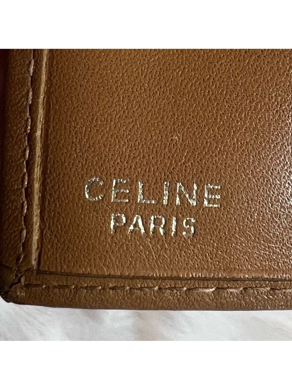 CELINE BI-FOLD MACADAM WALLET - Picture 3 of 10